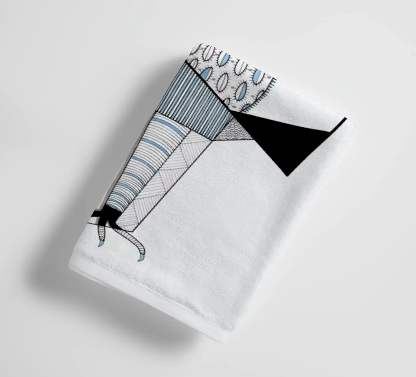 bird badhanddoek van Studio Teer