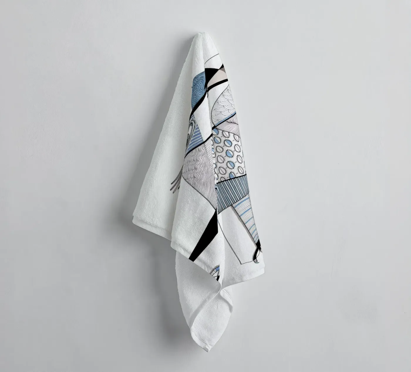 bird badhanddoek van Studio Teer