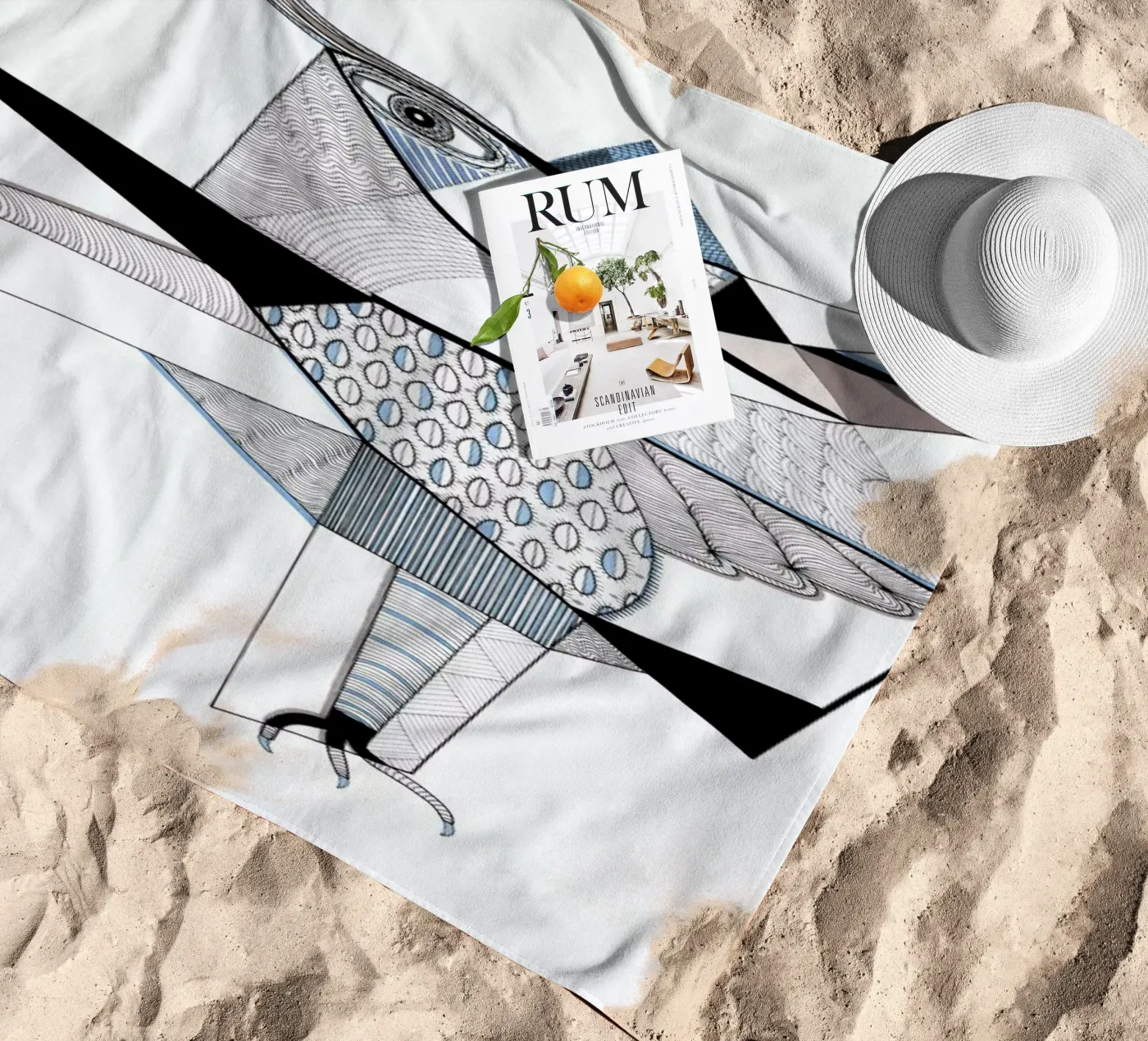 bird telo mare da Studio Teer