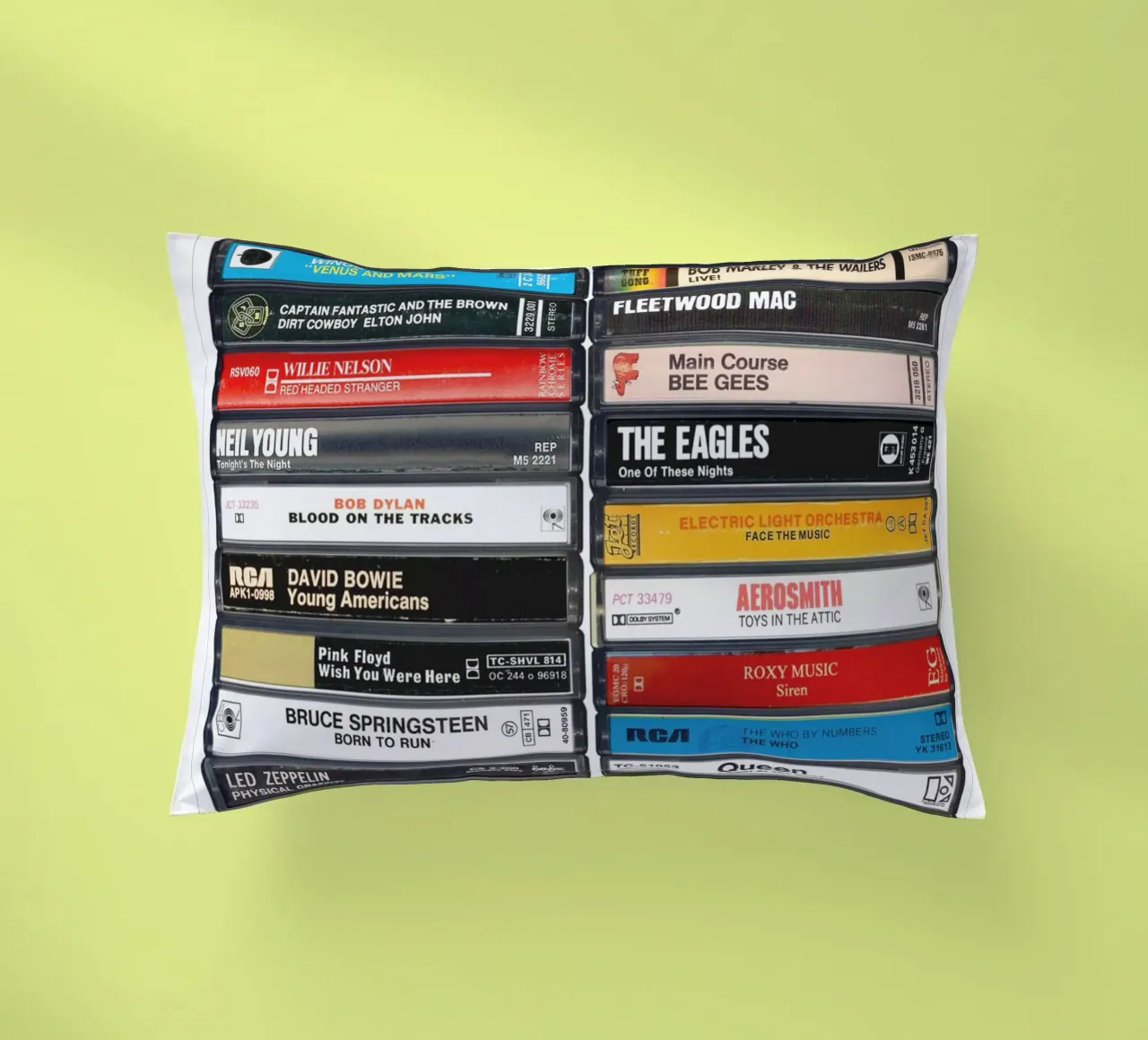 Musica del 1975 - Idea regalo per il 50° compleanno - Nato nel 1975 cuscino da MrMustardPrints