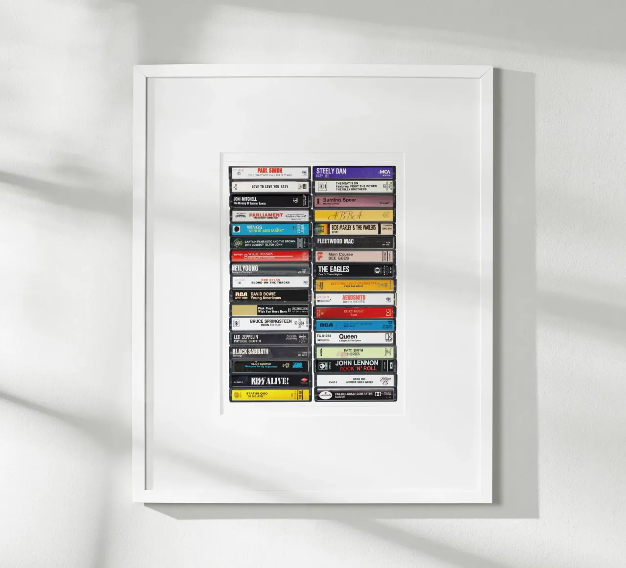 Musica del 1975 - Idea regalo per il 50° compleanno - Nato nel 1975 poster da MrMustardPrints