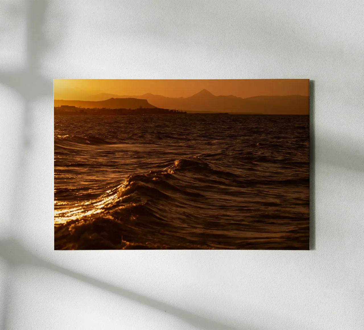 Memories from Crete #8 canvas with Floater frame by Tal Paz-Fridman