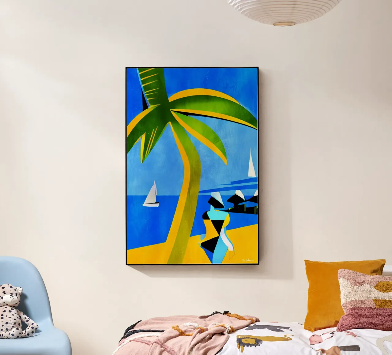 Summer In Capri plexiglass da Bo Anderson