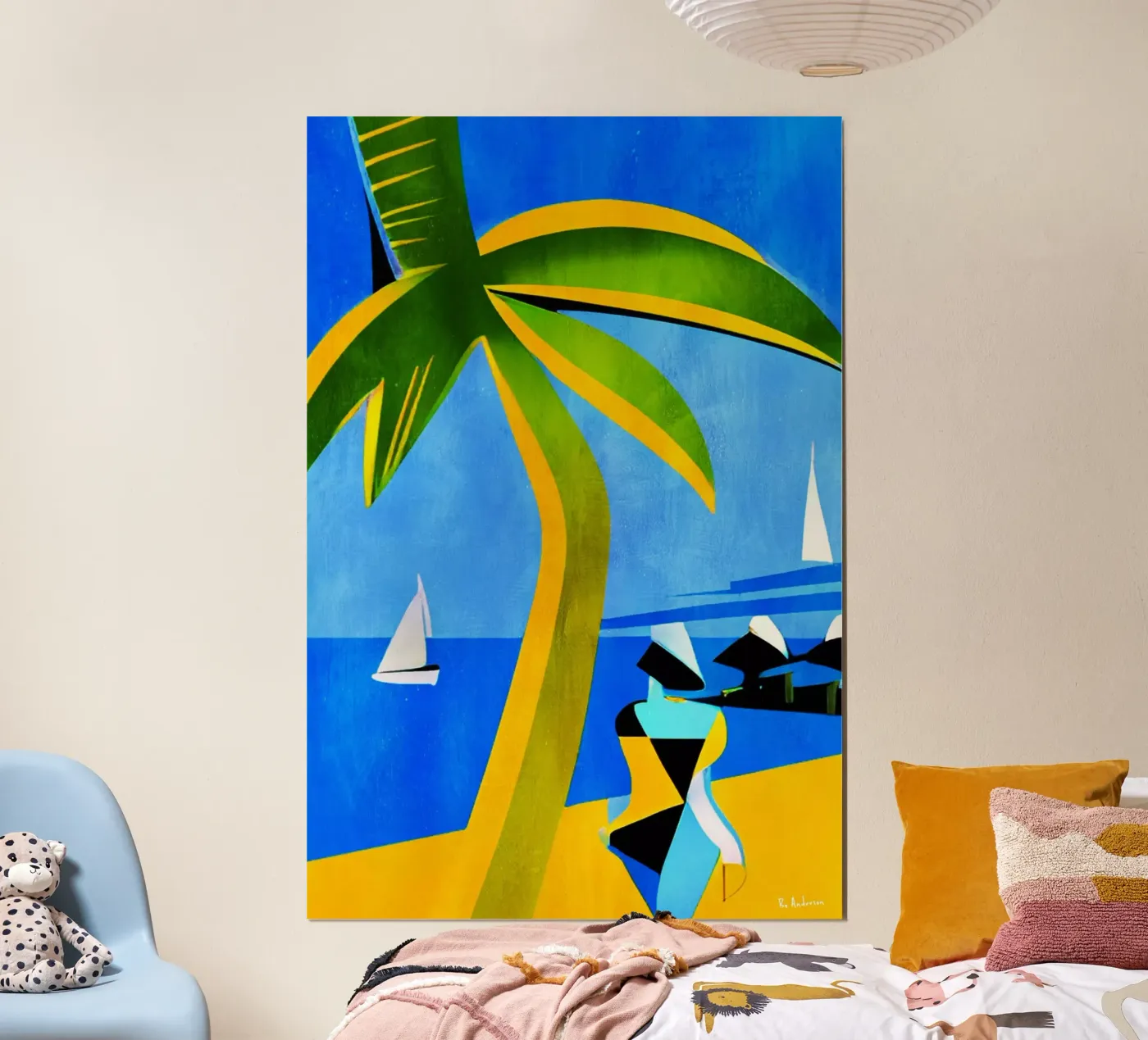 Summer In Capri poster da Bo Anderson