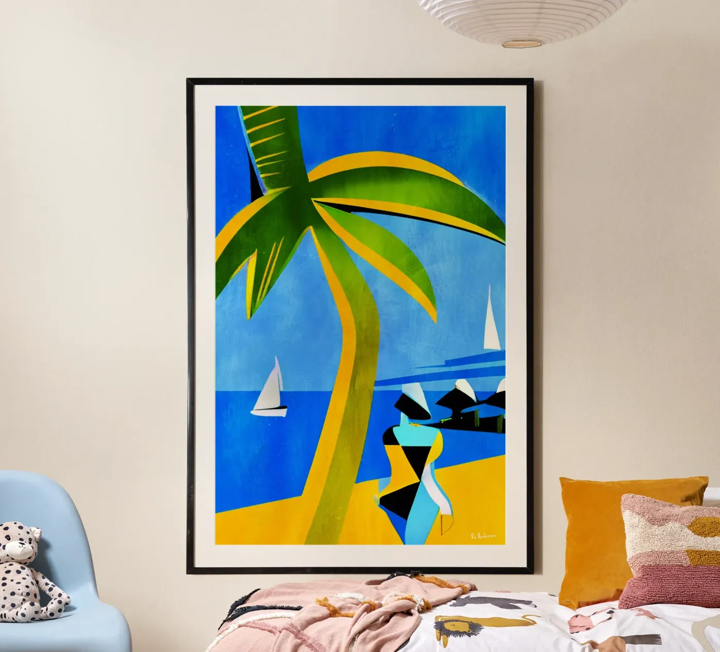 Summer In Capri poster da Bo Anderson