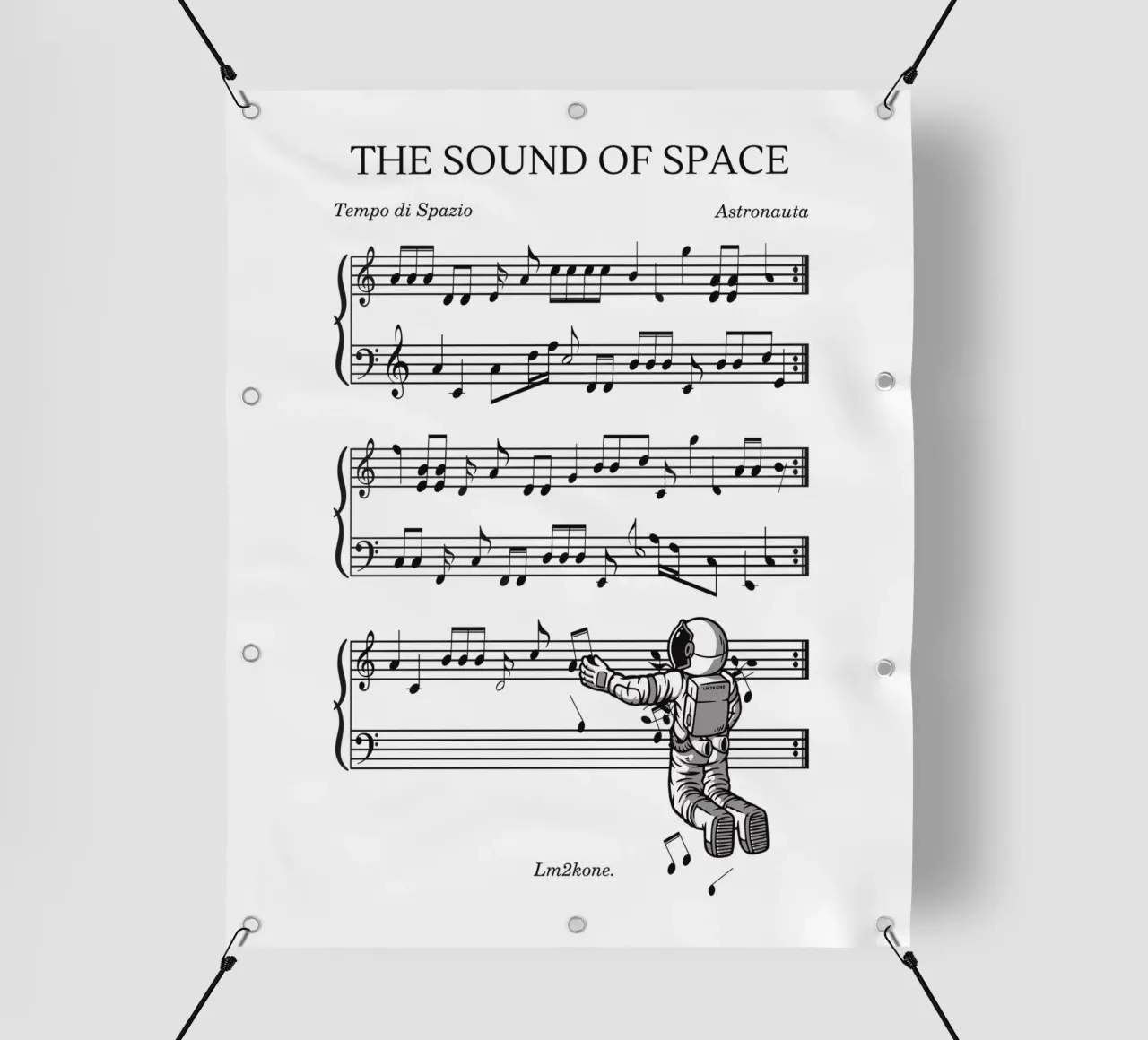The Sound of Space pvc cover by LM2KONE