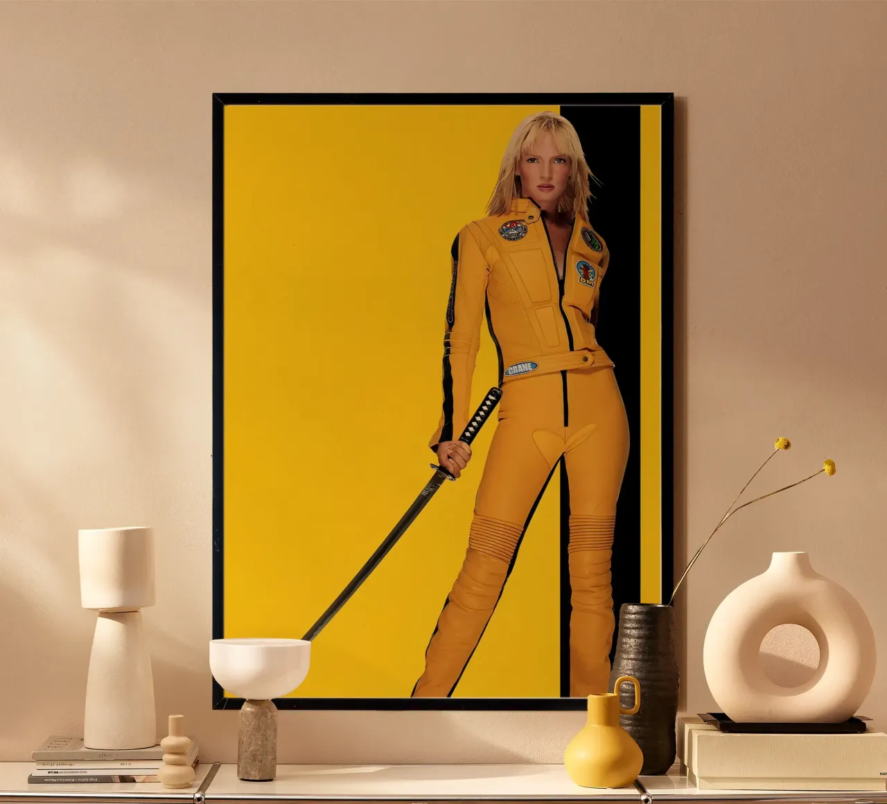 Kill Bill carta hahnemühle da Low poly art