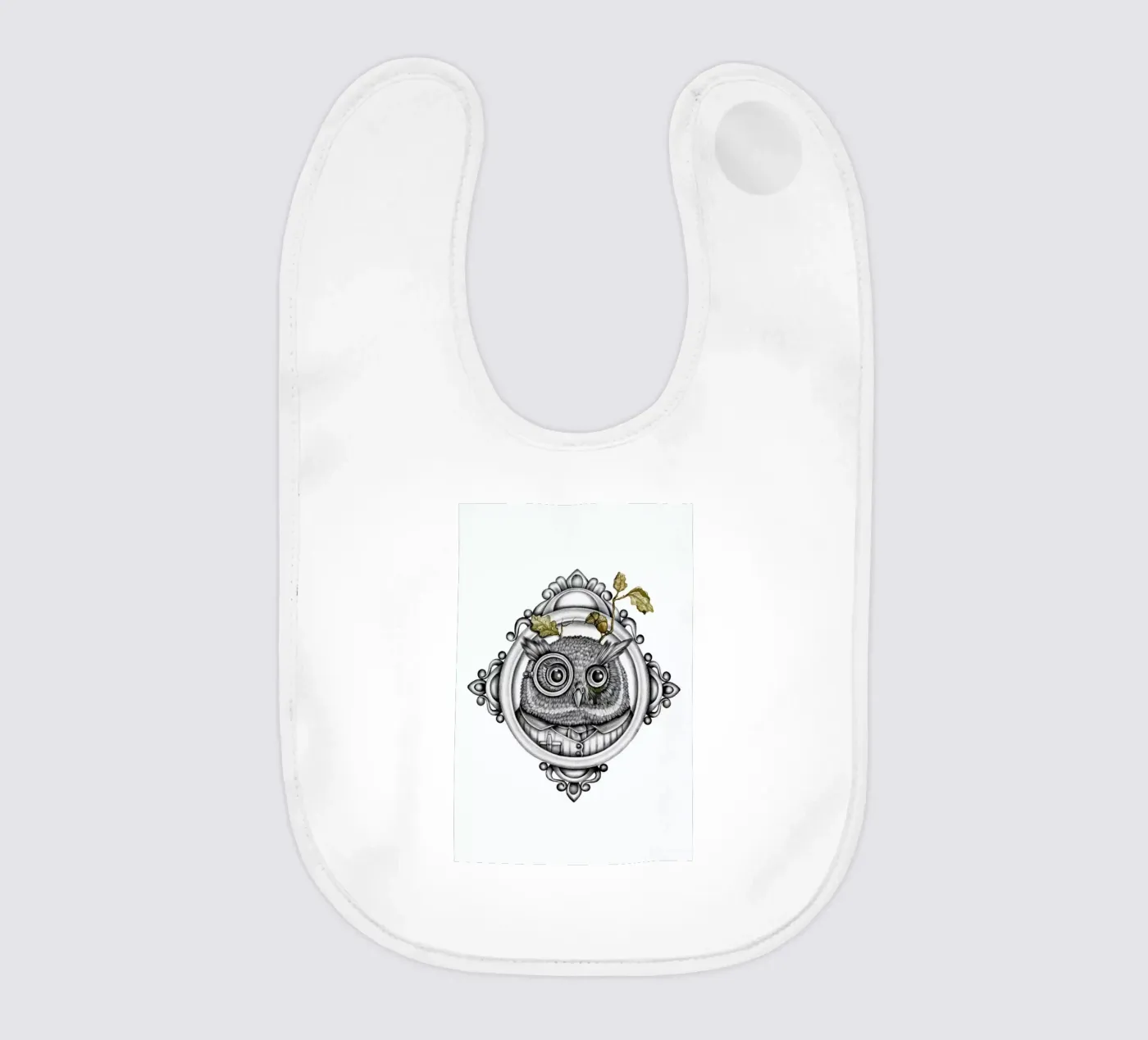 Owl Babylätzchen von Maria Vdovichenko