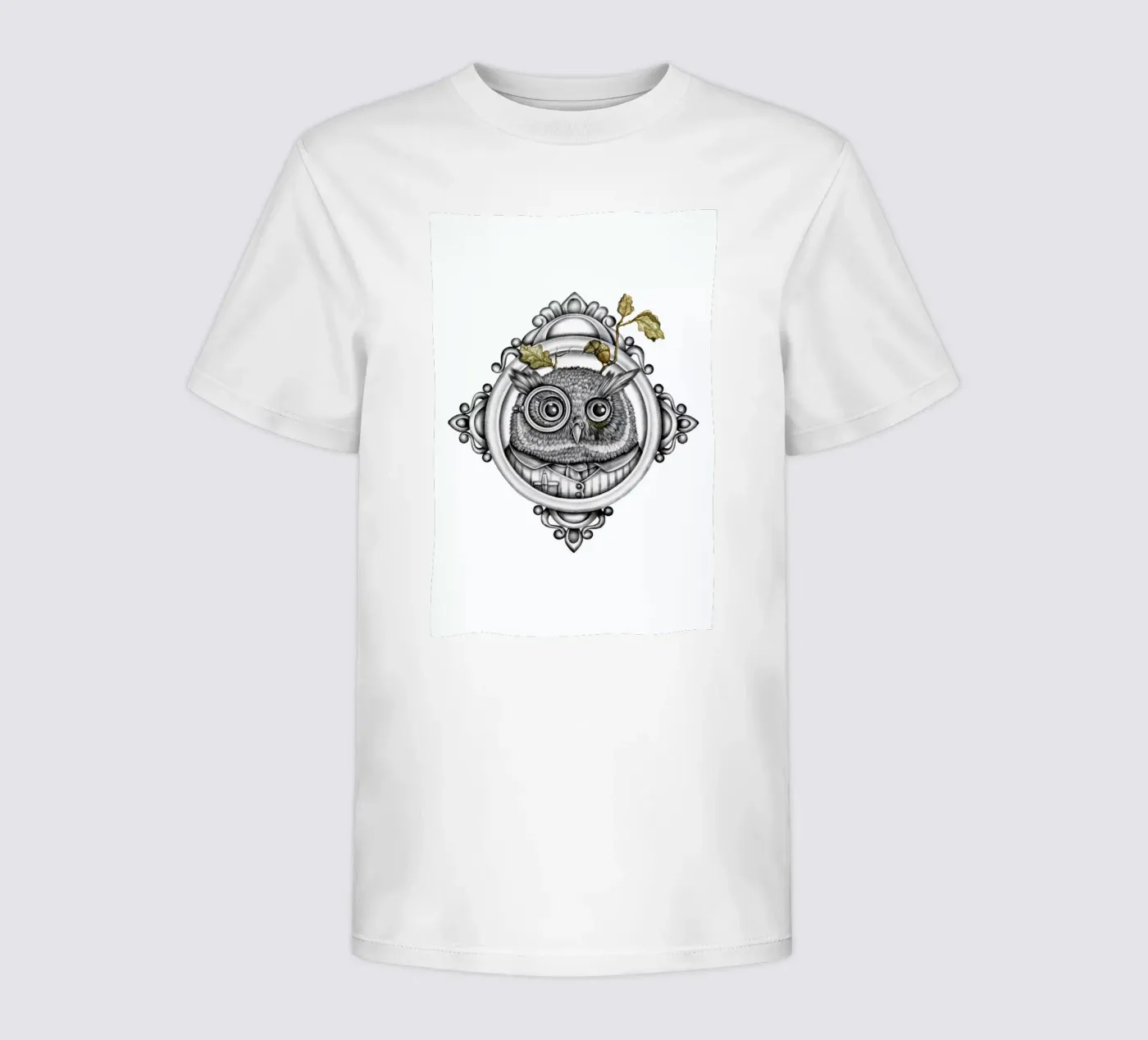 Owl t-shirt bambini da Maria Vdovichenko