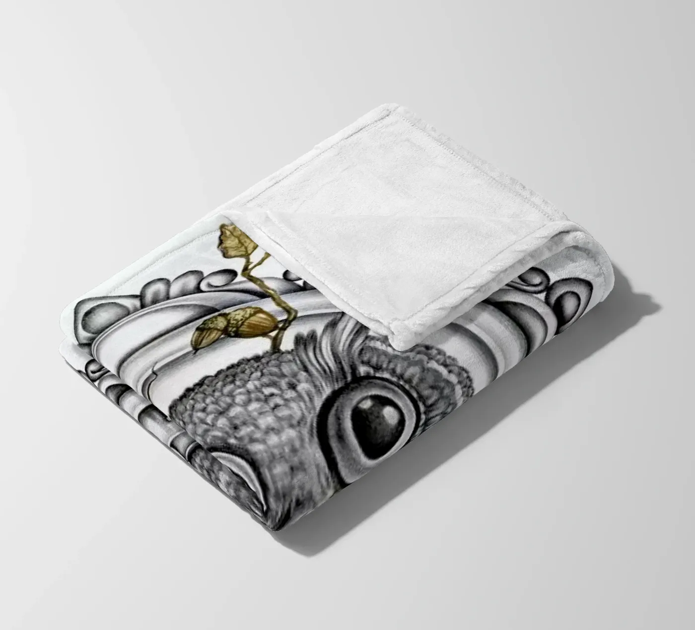 Owl fleecedeken van Maria Vdovichenko