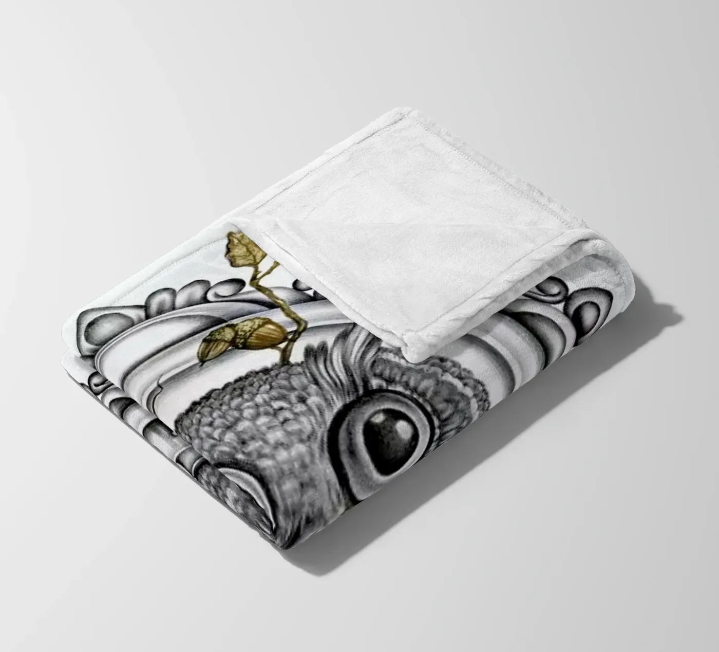 Owl Fleecedecke von Maria Vdovichenko