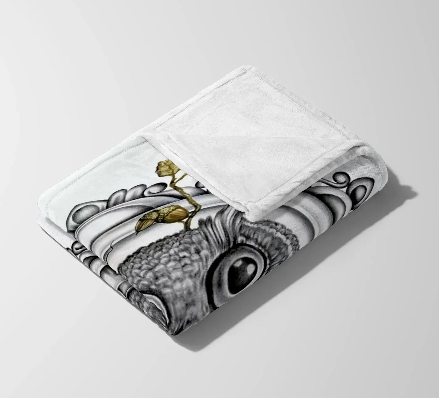 Owl fleecedeken van Maria Vdovichenko