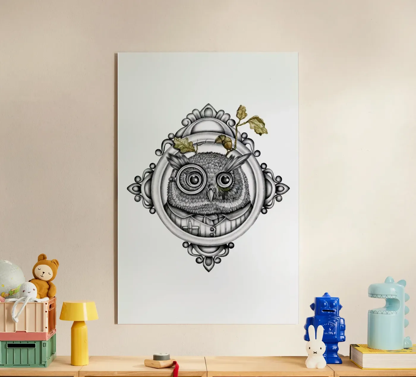 Owl plexiglass da Maria Vdovichenko