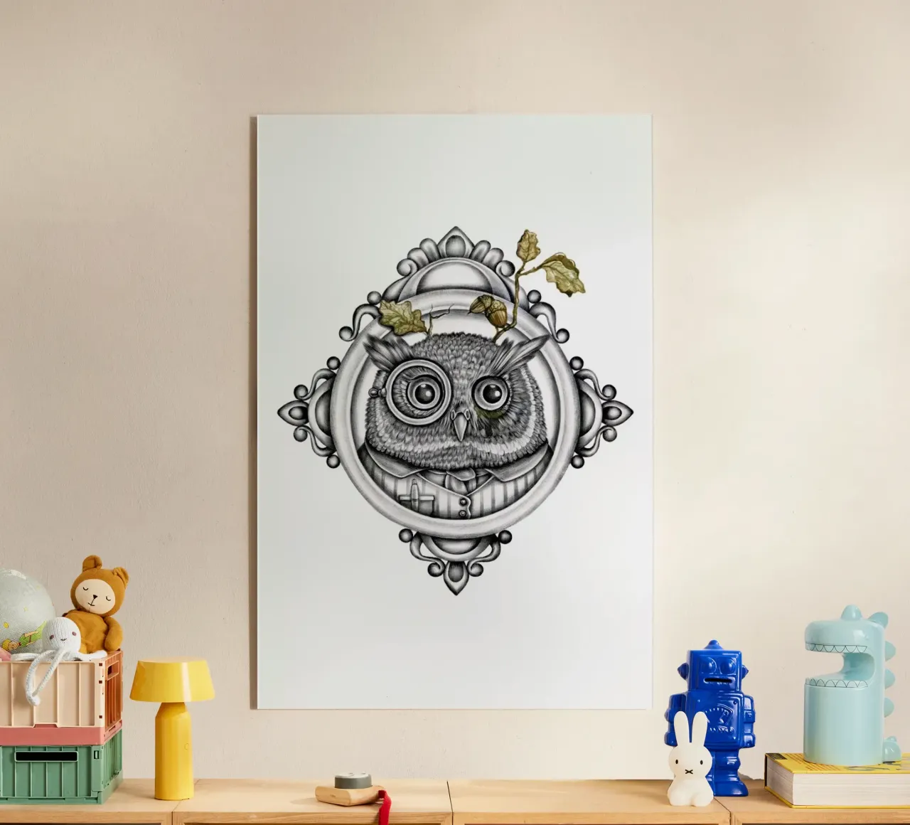 Owl plexiglass da Maria Vdovichenko