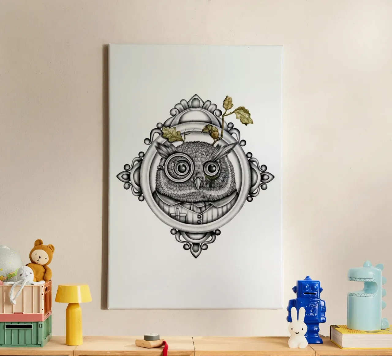 Owl tela da Maria Vdovichenko