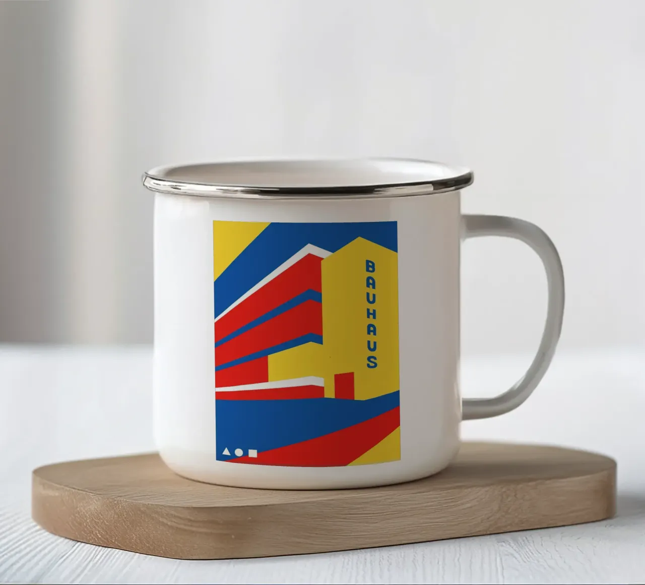 Bauhaus 1919 tazza in smalto da Chase