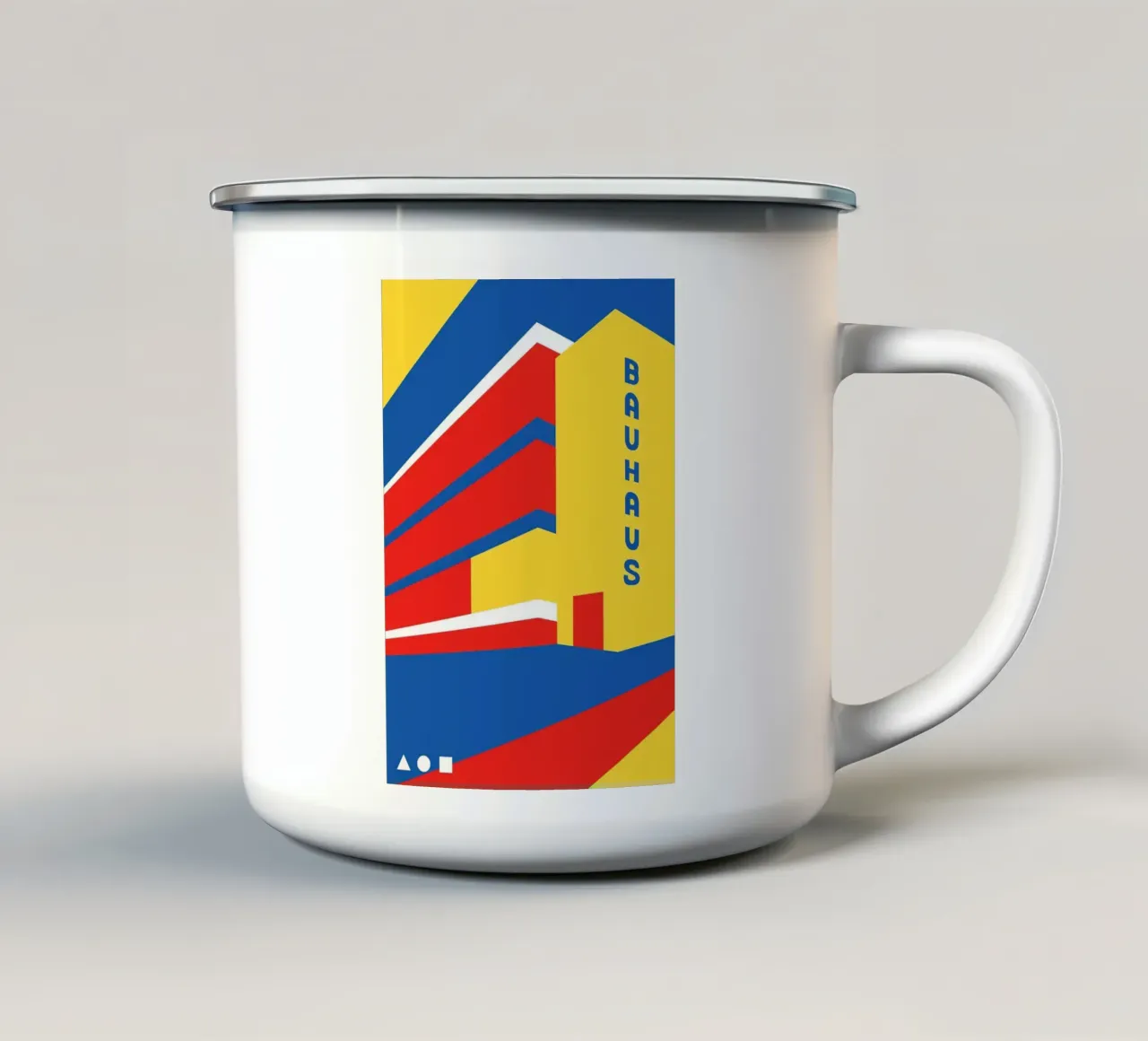 Bauhaus 1919 tazza in smalto da Chase