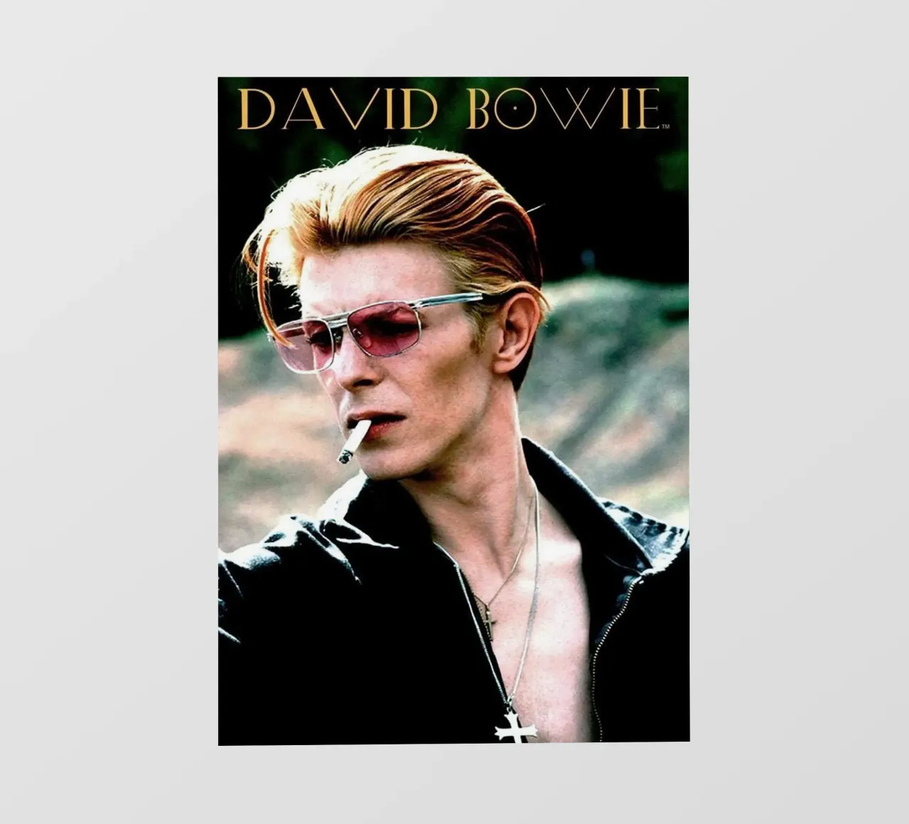 Cool David Bowie pellicola backlit da dooley