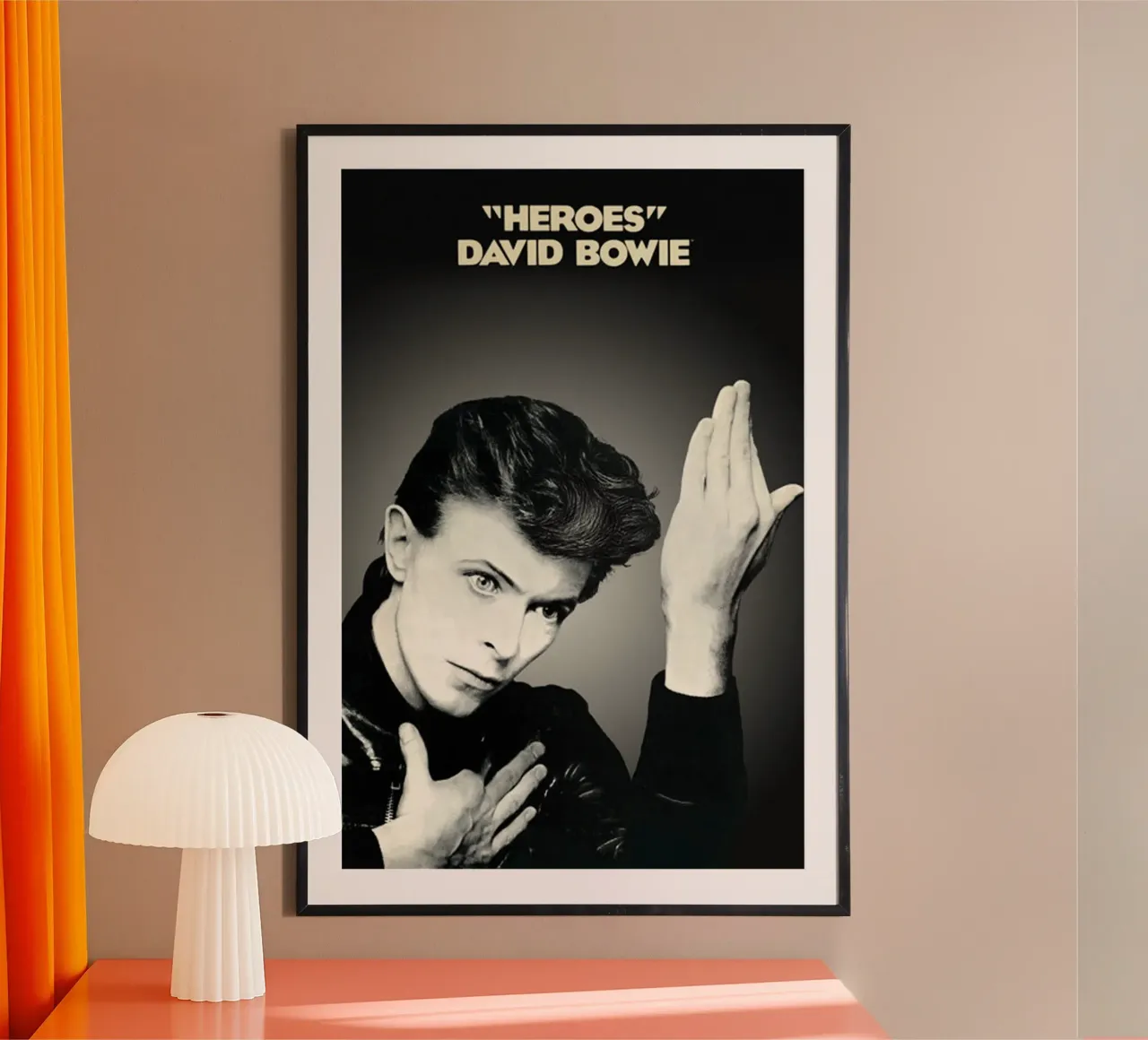 Retro david bowie carta hahnemühle da dooley