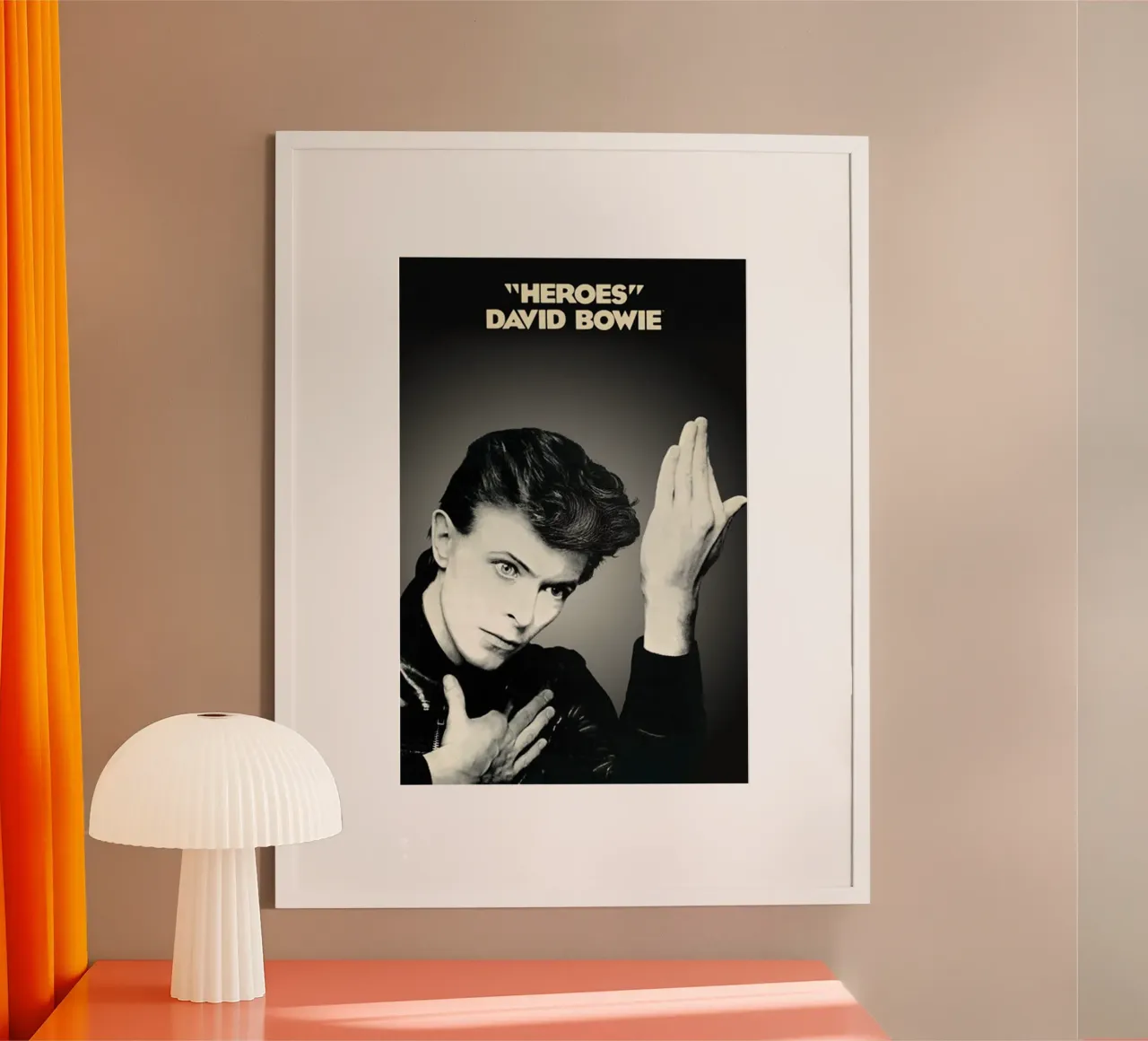 Retro david bowie carta hahnemühle da dooley
