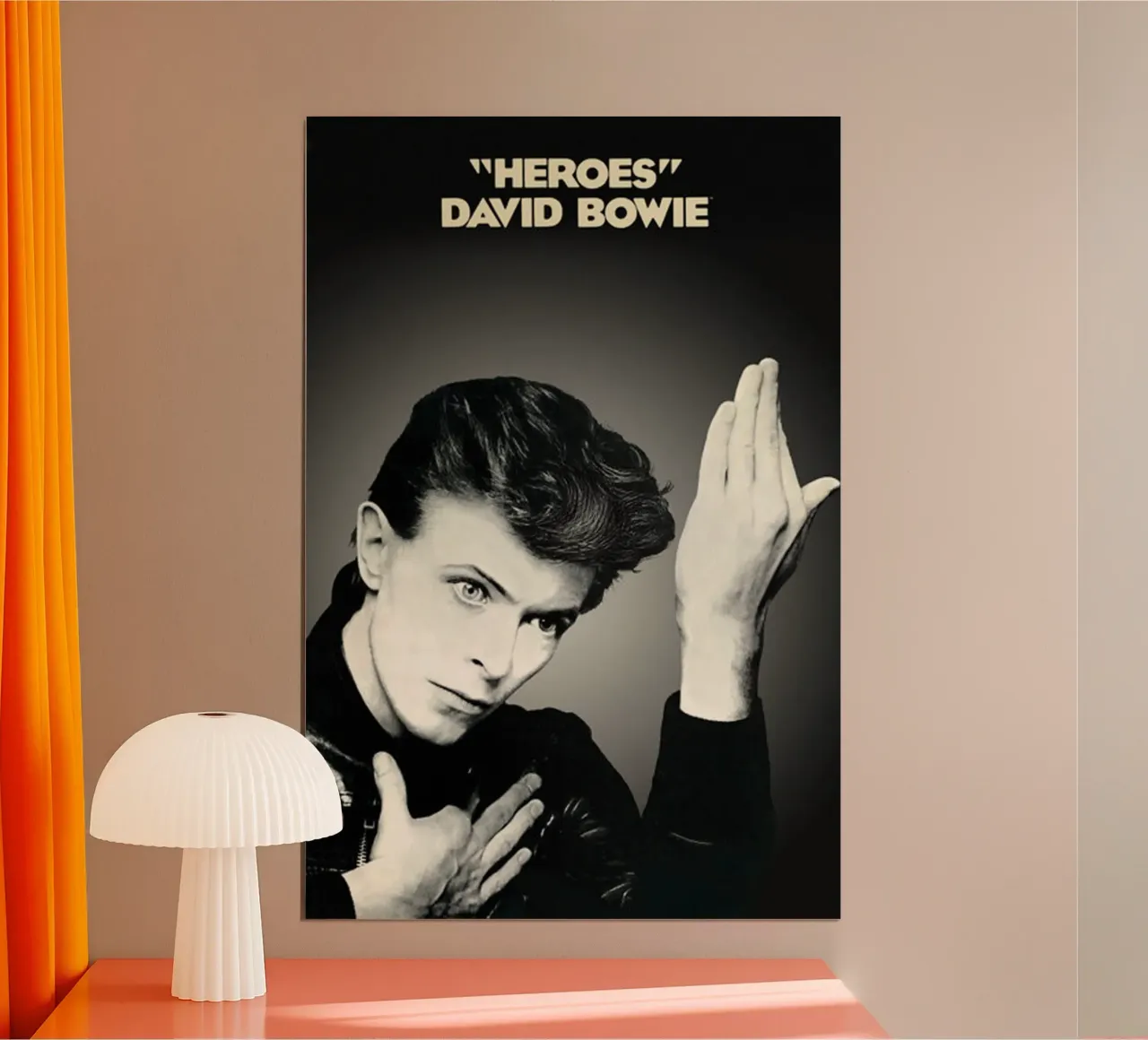 Retro david bowie carta hahnemühle da dooley