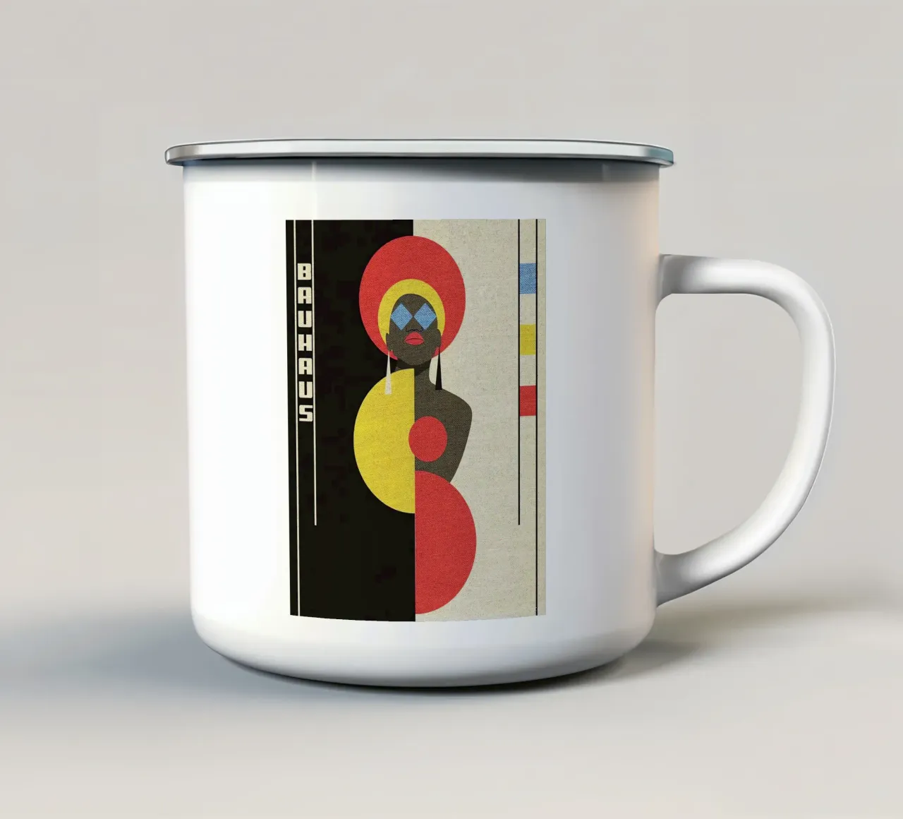 Bauhaus 1919 tazza in smalto da Simeon