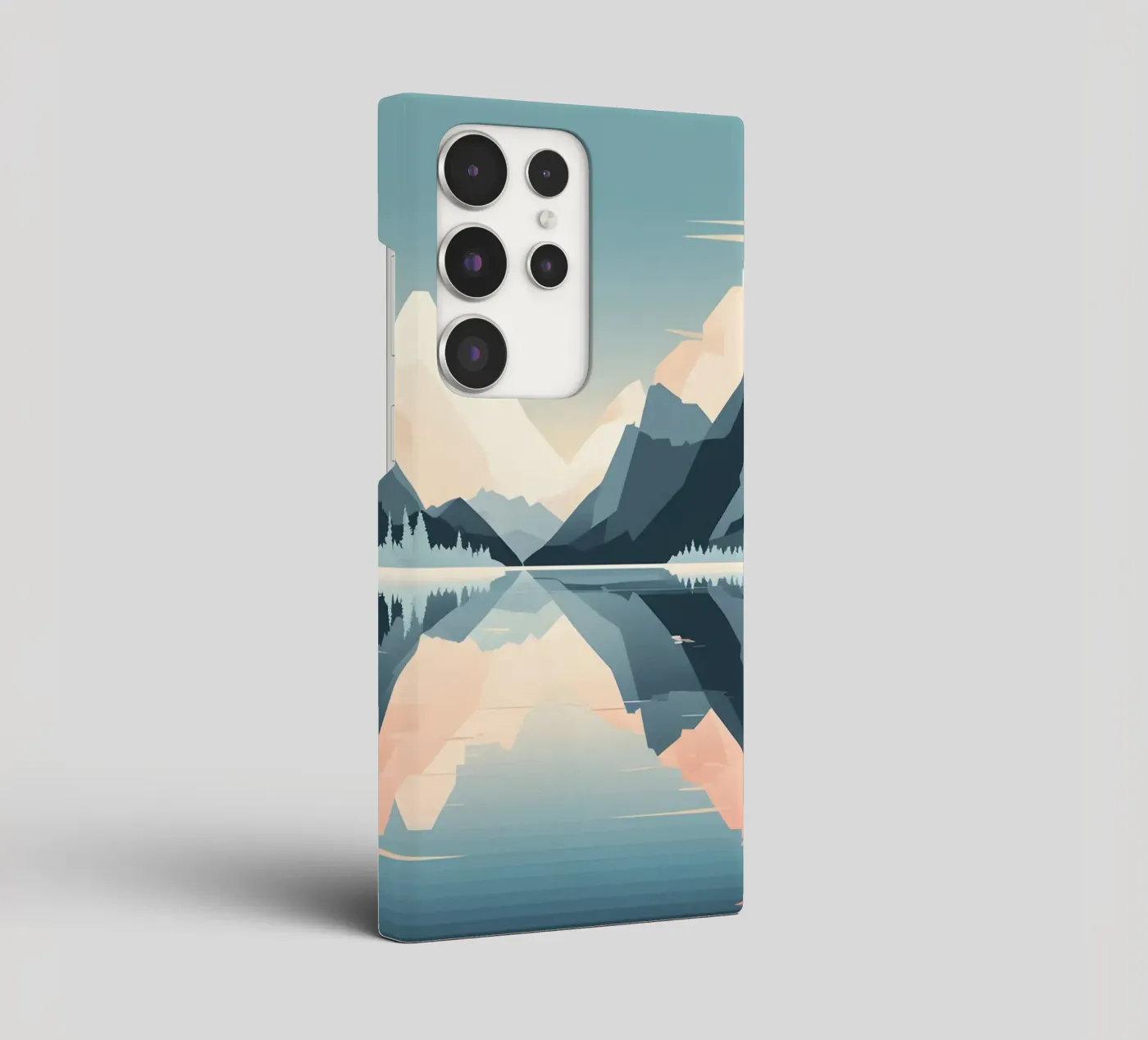 Riflessione sulle montagne cover samsung da LIFESTYLE OBJECTS