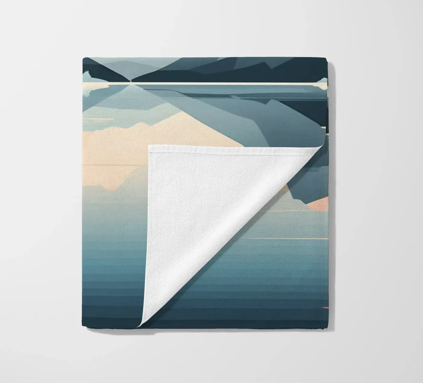 Riflessione sulle montagne telo mare da LIFESTYLE OBJECTS