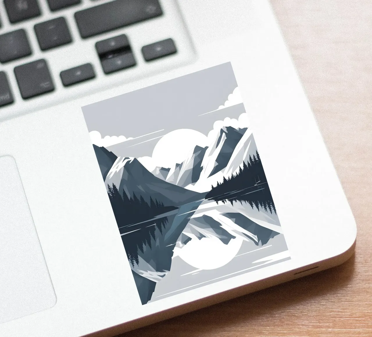 Mountain reflection sticker by LIFESTYLE OBJECTS