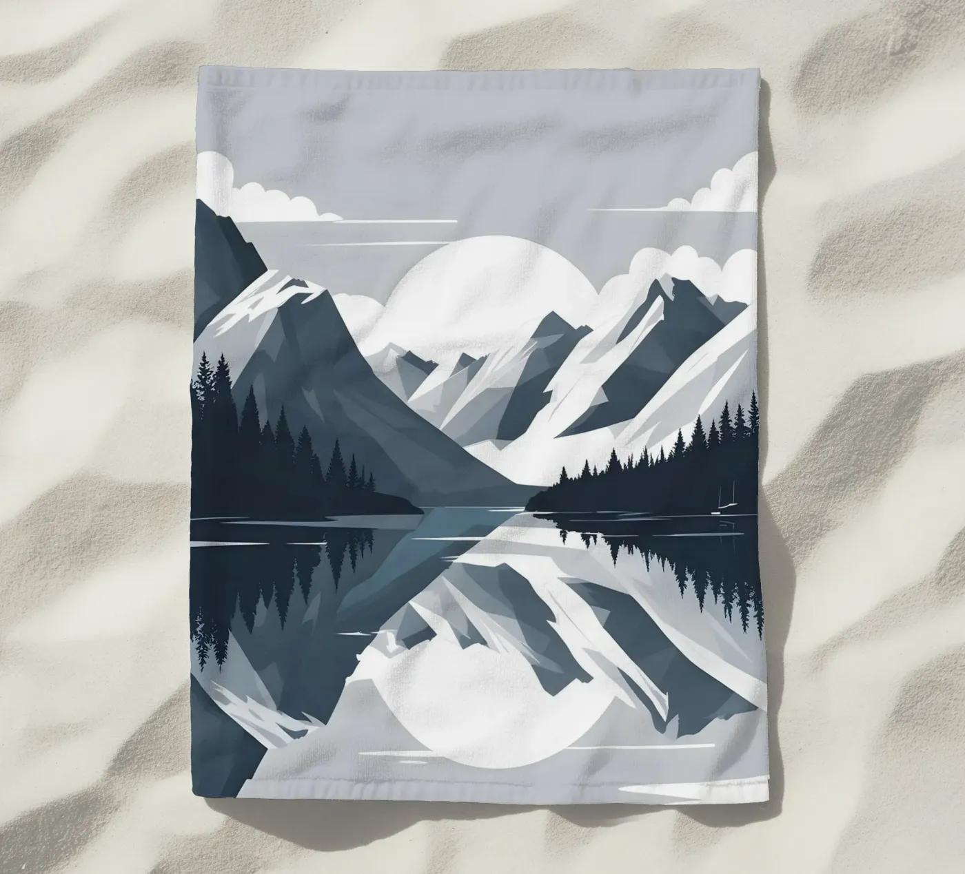 Mountain reflection telo mare da LIFESTYLE OBJECTS