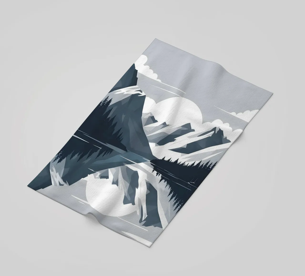 Mountain reflection telo mare da LIFESTYLE OBJECTS