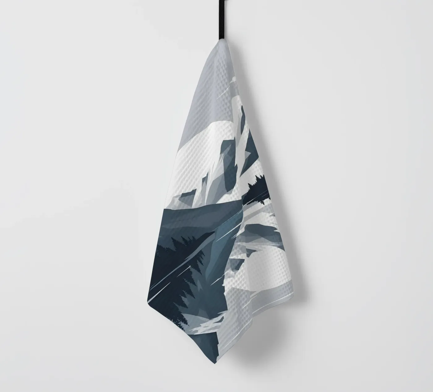 Mountain reflection Geschirrtuch von LIFESTYLE OBJECTS