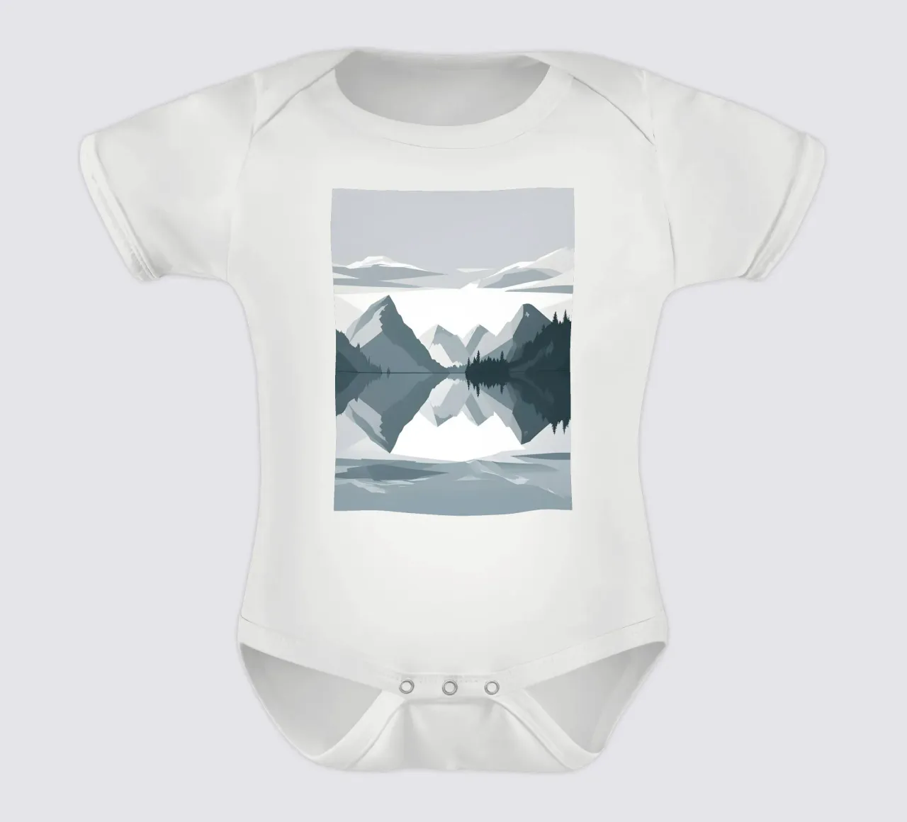Mountain reflection body bébé de LIFESTYLE OBJECTS