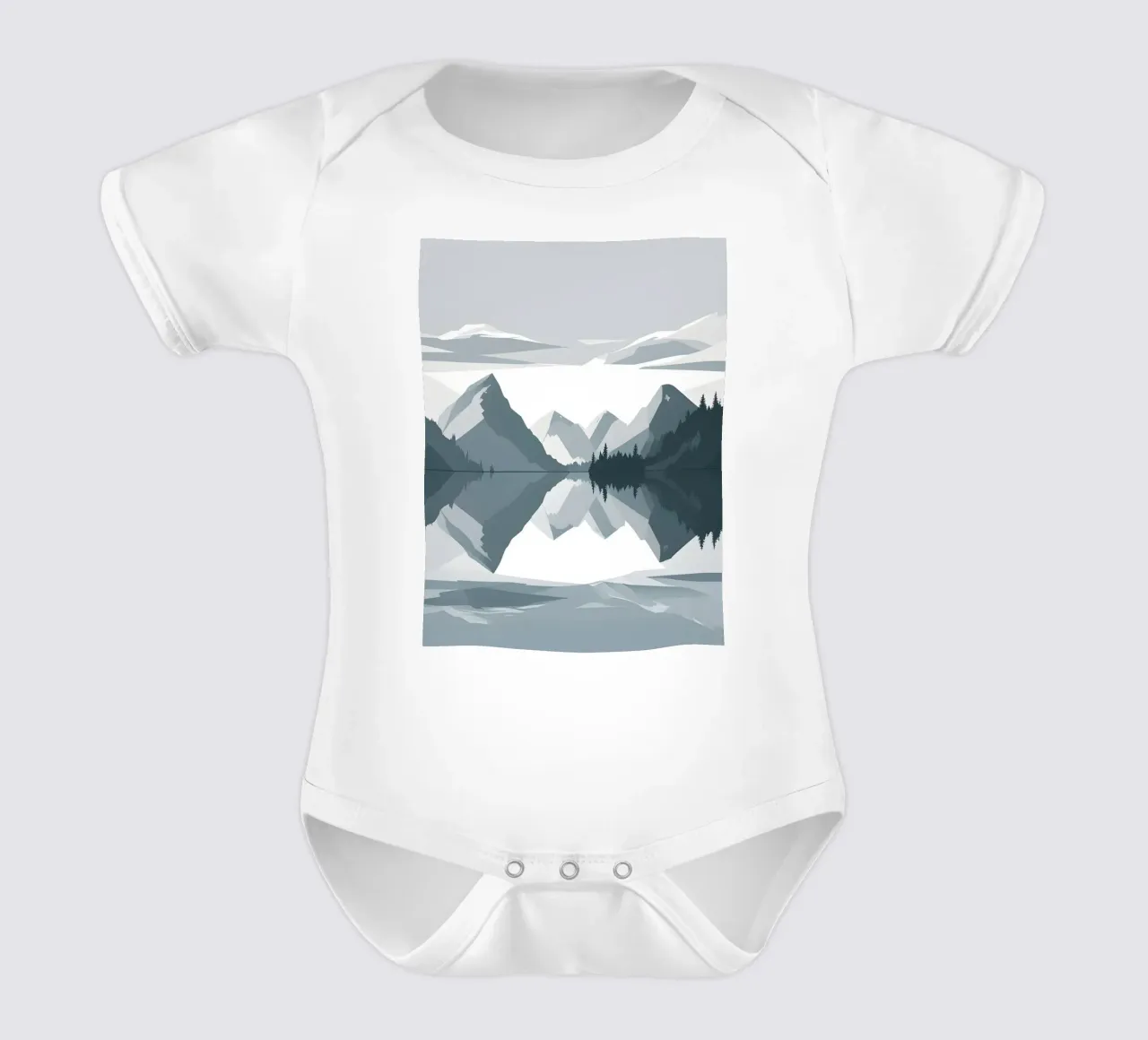 Mountain reflection body bébé de LIFESTYLE OBJECTS