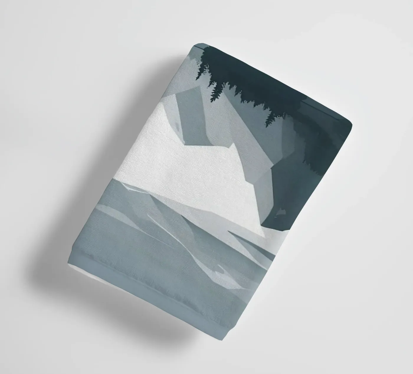 Mountain reflection towel by LIFESTYLE OBJECTS