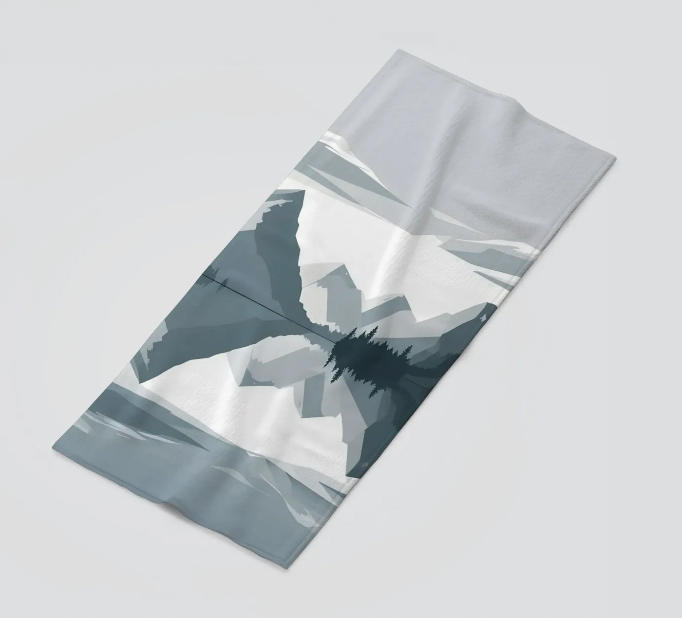 Mountain reflection serviette de plage de LIFESTYLE OBJECTS