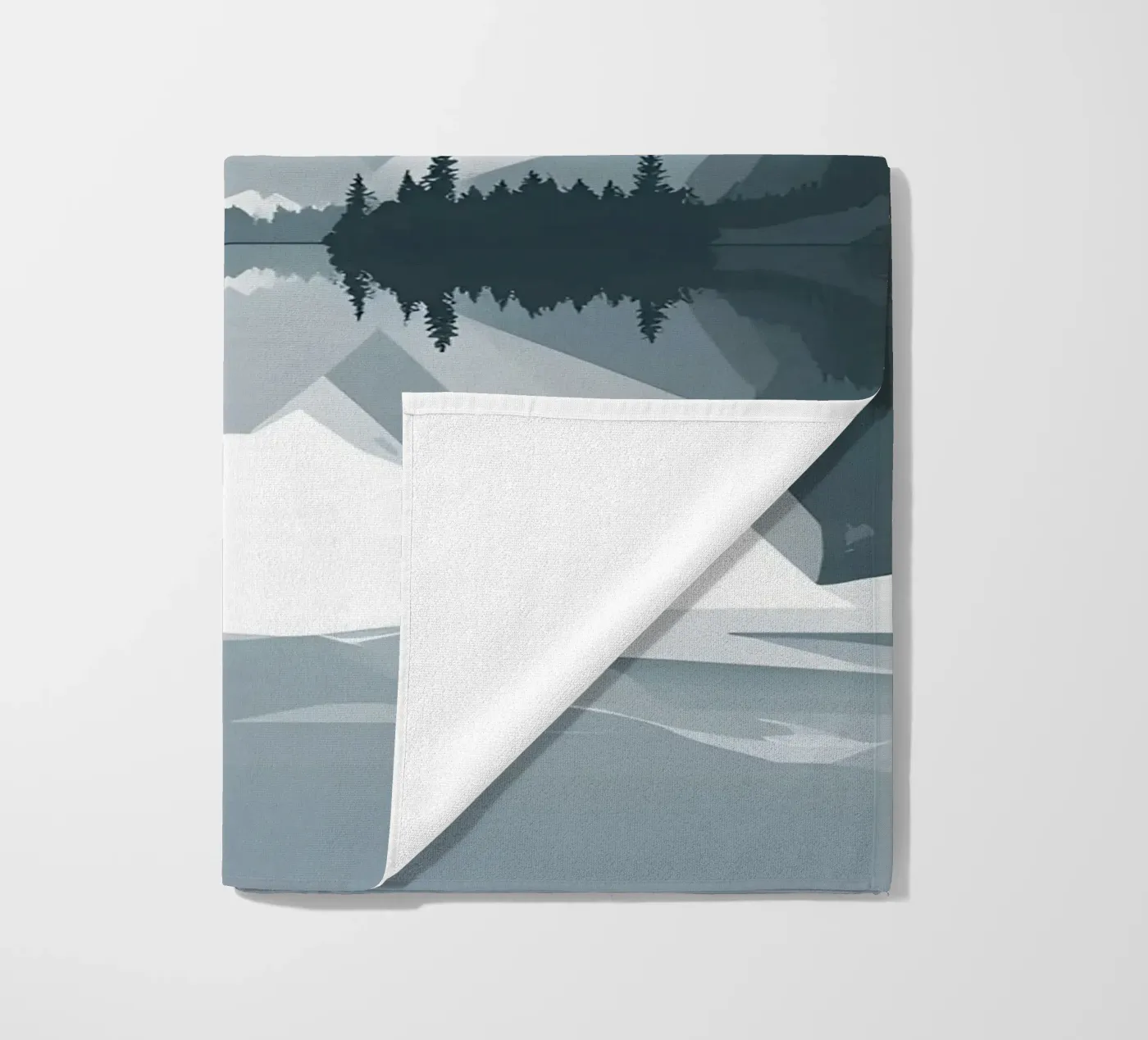 Mountain reflection serviette de plage de LIFESTYLE OBJECTS