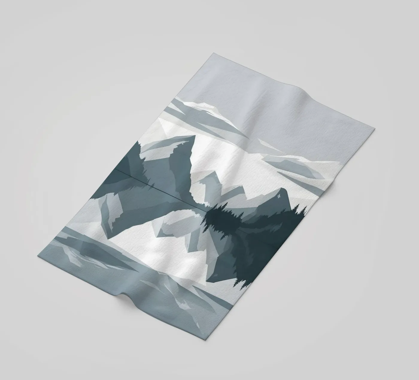 Mountain reflection serviette de plage de LIFESTYLE OBJECTS