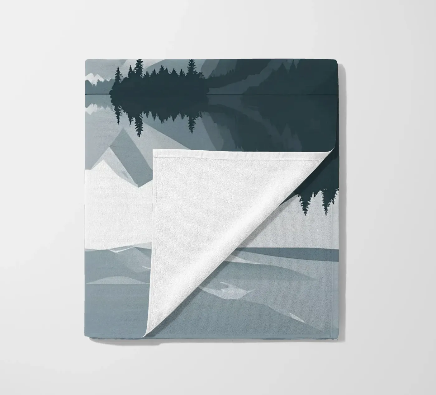 Mountain reflection serviette de plage de LIFESTYLE OBJECTS