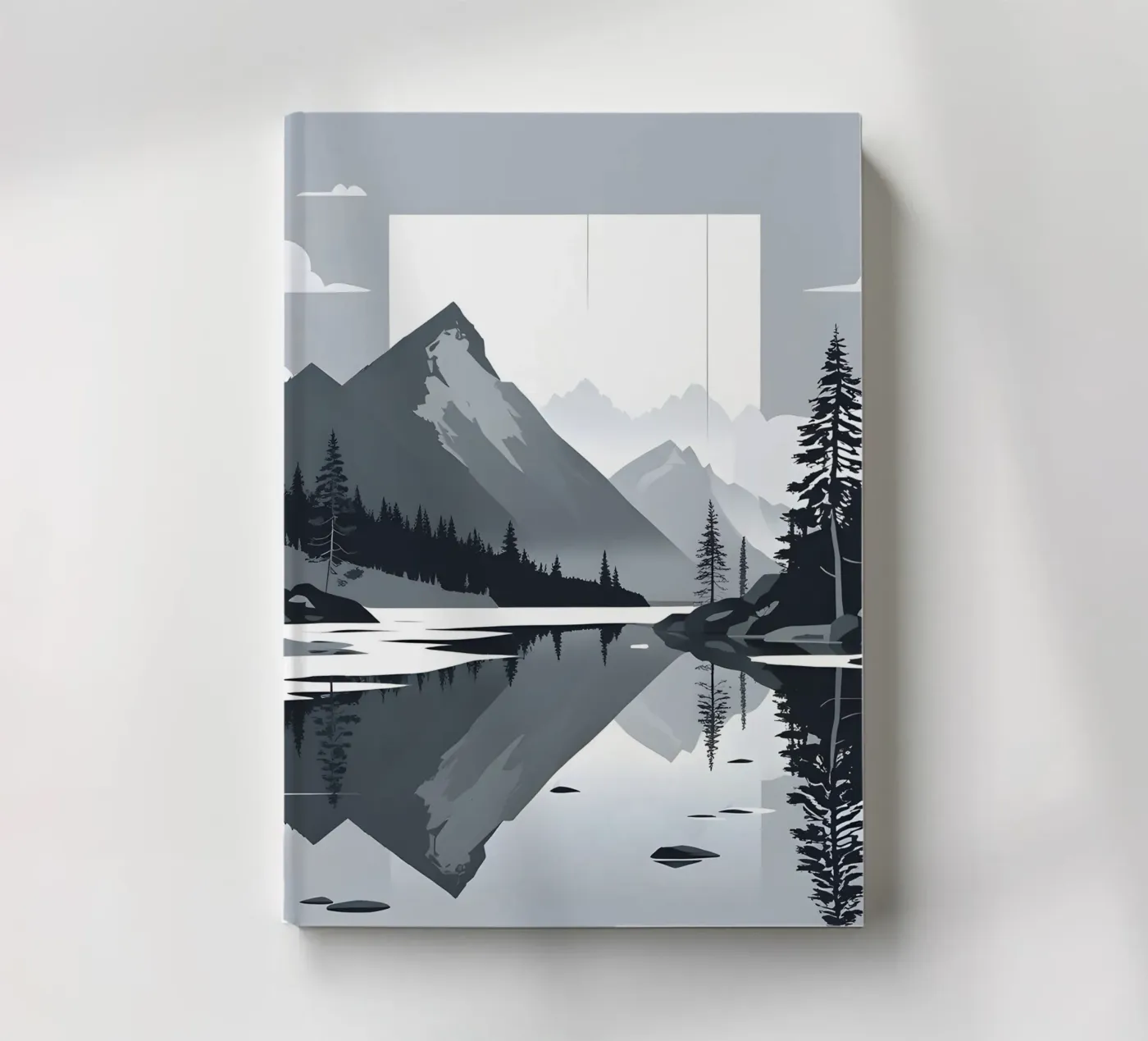 Mountain reflection notebook by LIFESTYLE OBJECTS