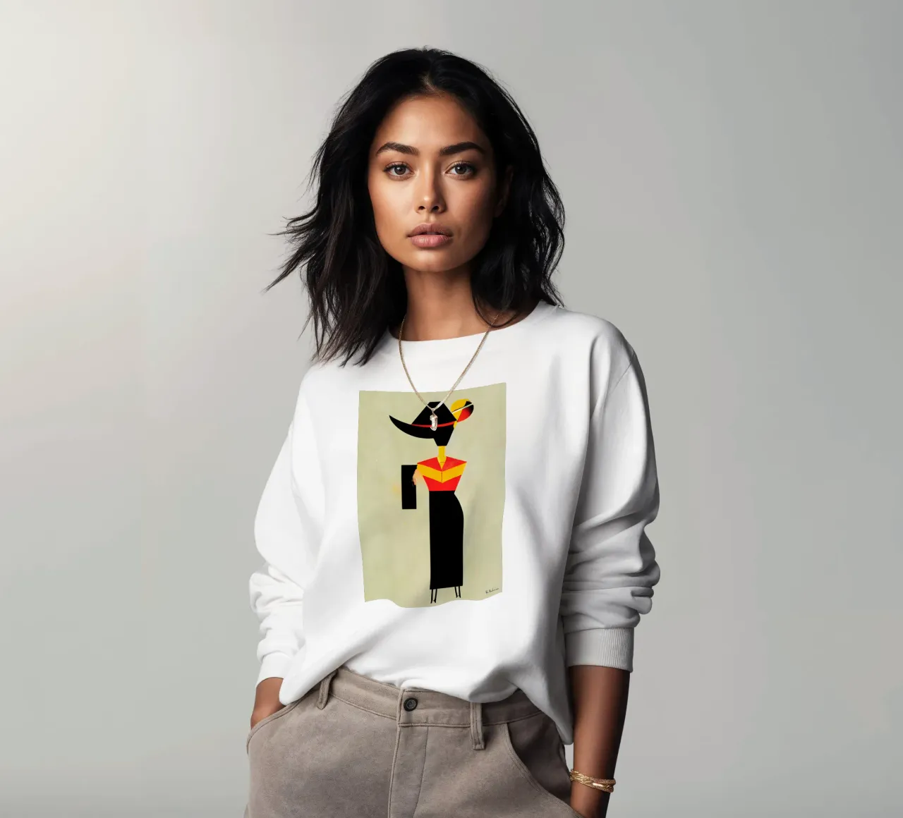 Ode To Picasso Sweatshirt von Bo Anderson