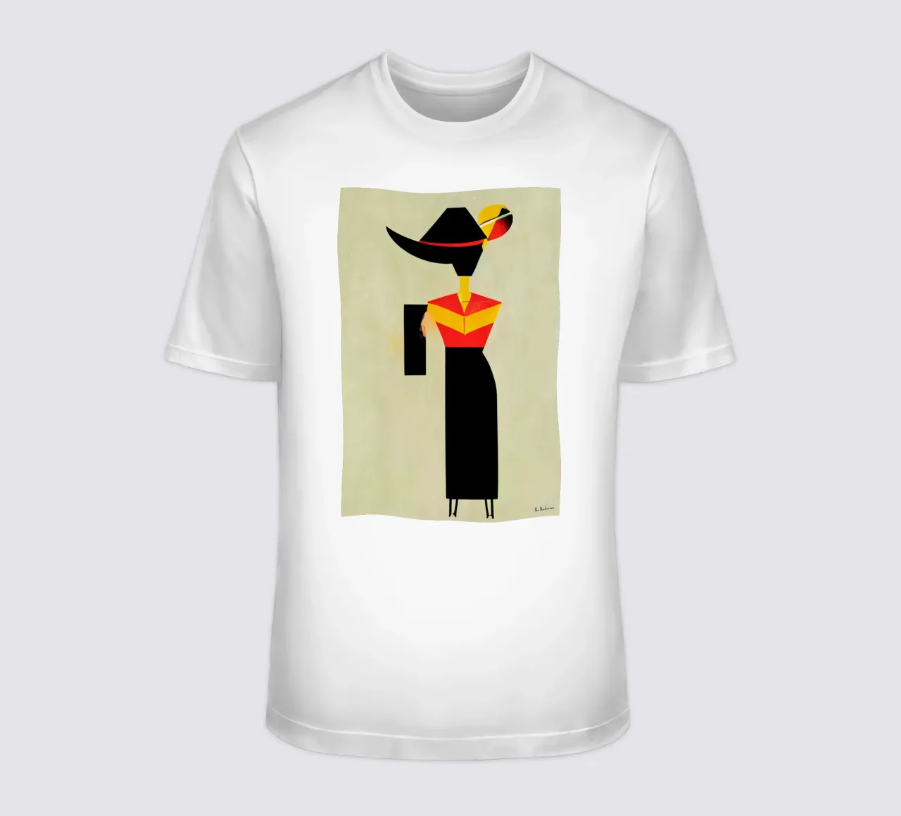 Ode To Picasso t-shirt da Bo Anderson