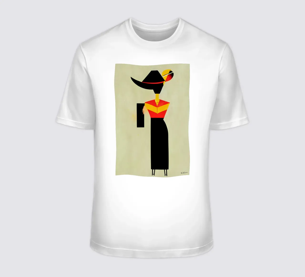 Ode To Picasso t-shirt da Bo Anderson