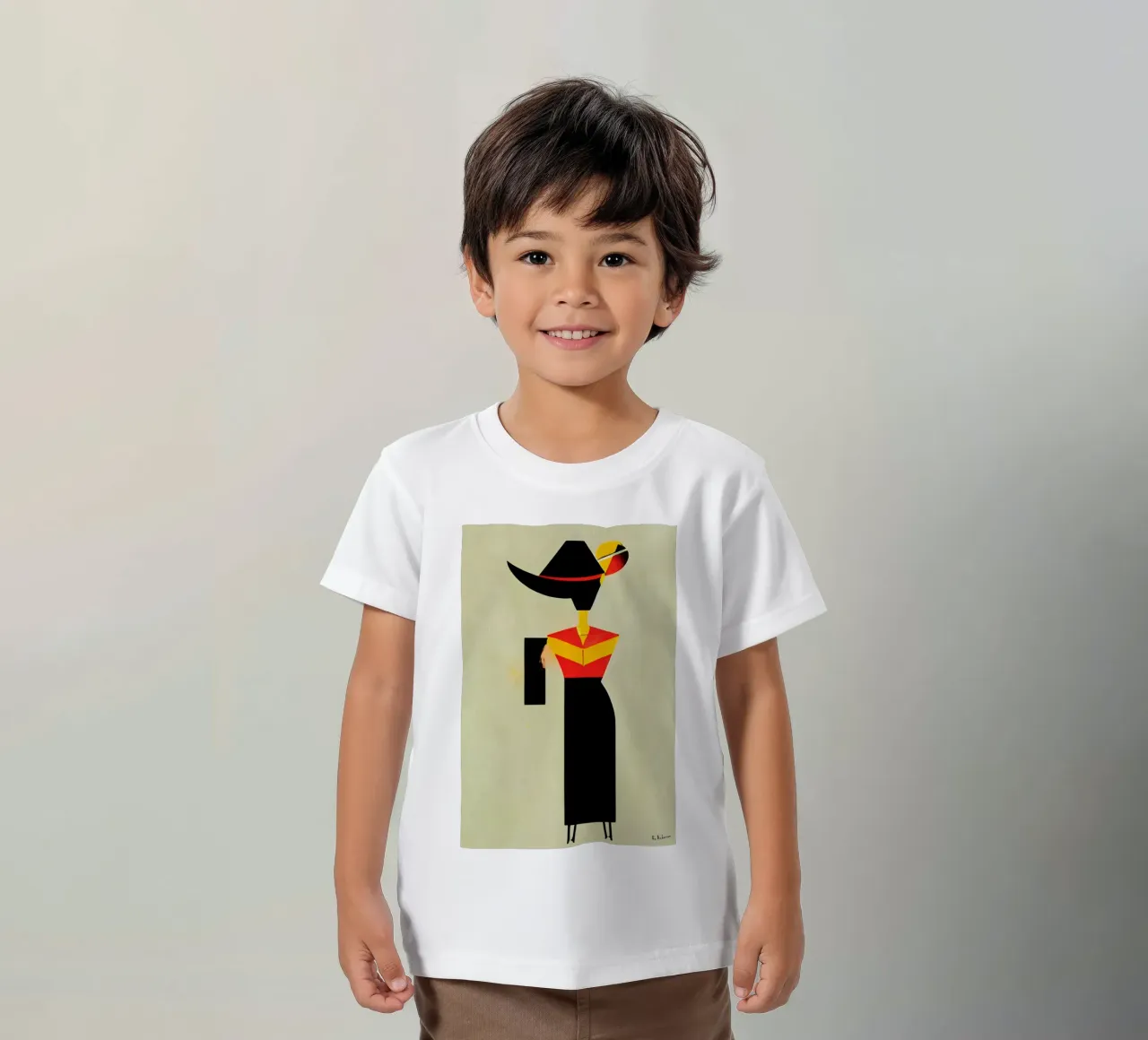 Ode To Picasso t-shirt bambini da Bo Anderson