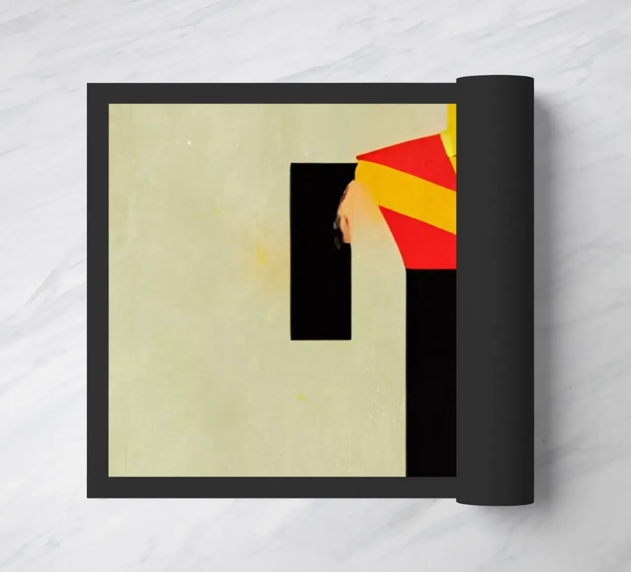 Ode To Picasso doormat by Bo Anderson