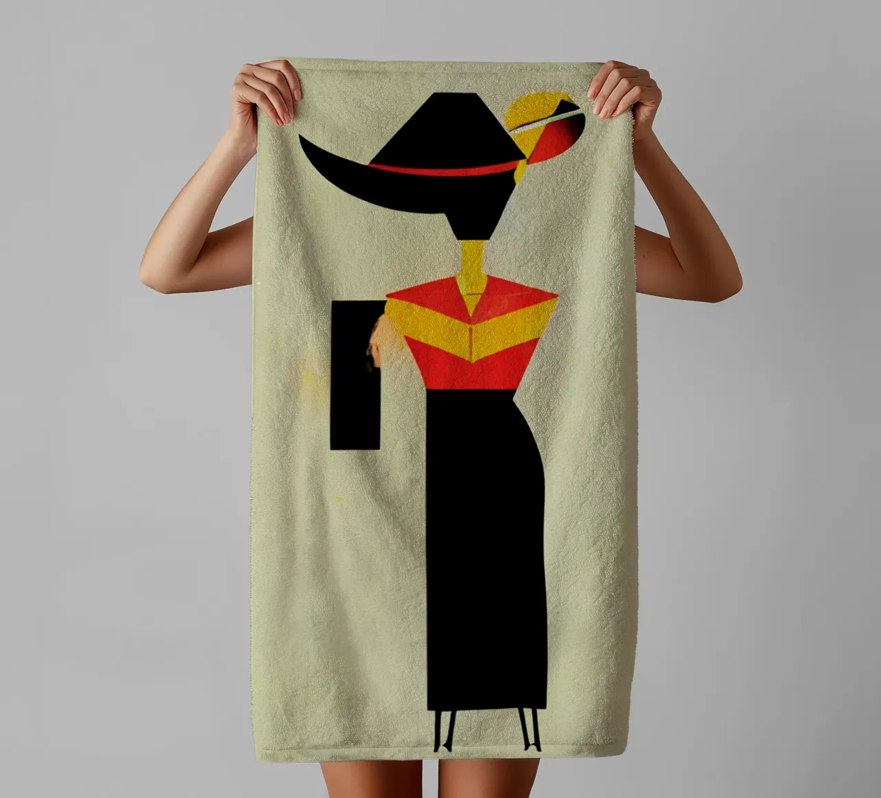 Ode To Picasso asciugamano da bagno da Bo Anderson