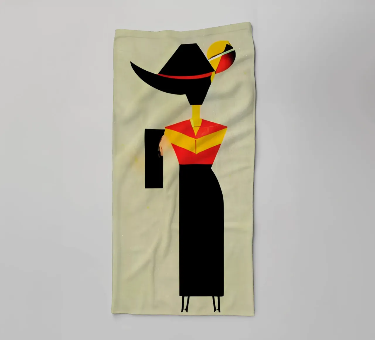 Ode To Picasso asciugamano da bagno da Bo Anderson