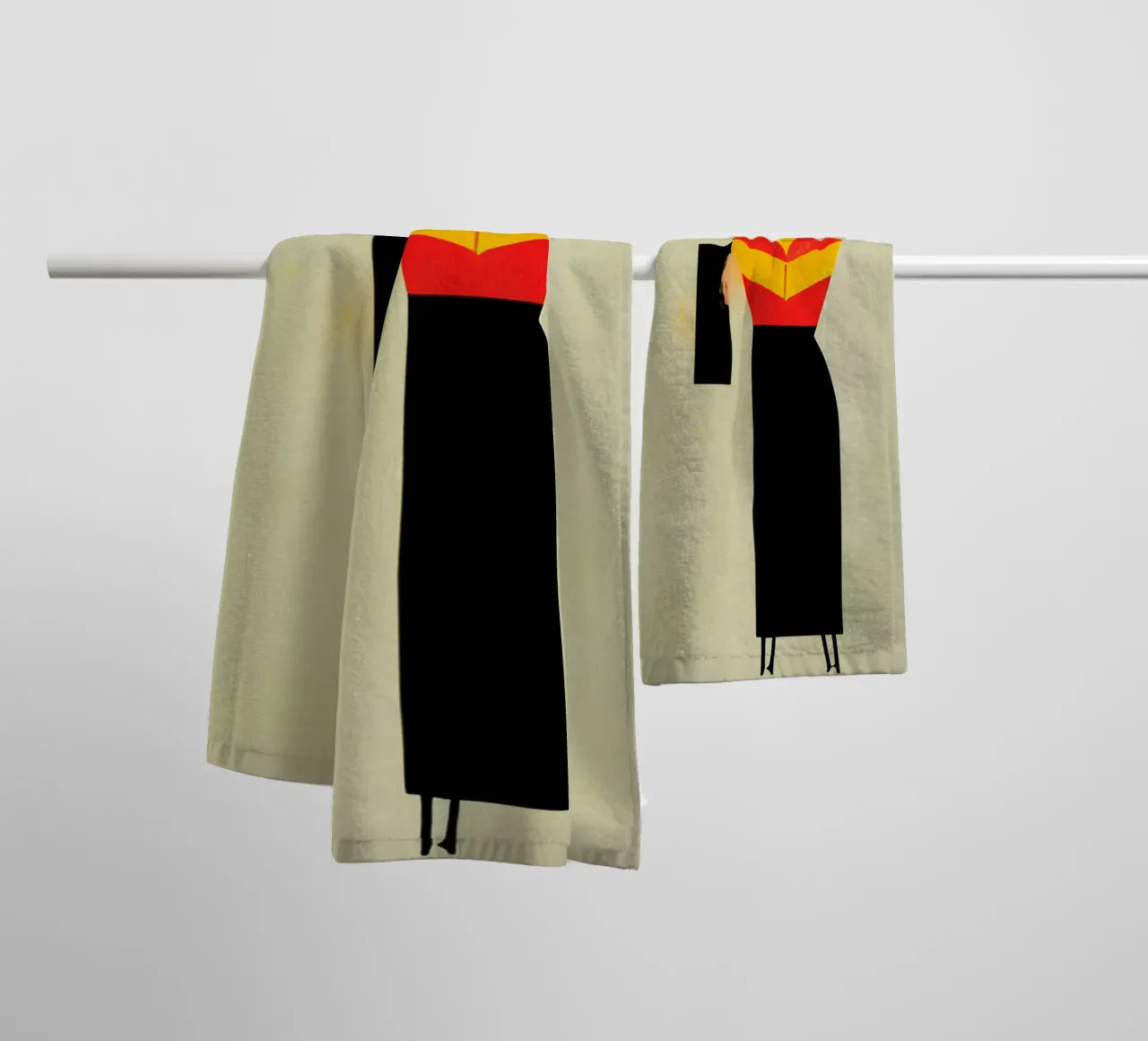 Ode To Picasso asciugamano da bagno da Bo Anderson