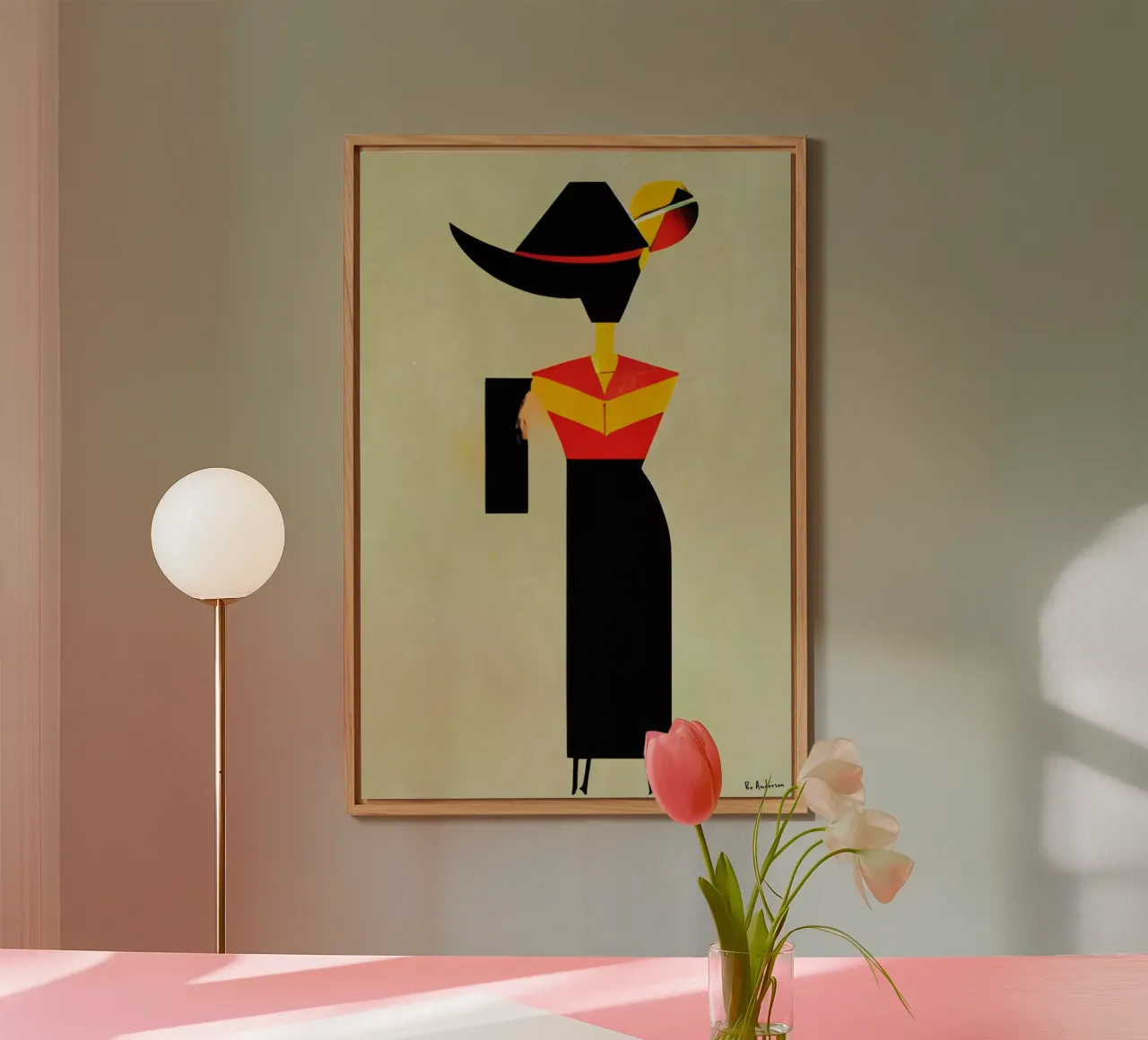 Ode To Picasso alluminio dibond da Bo Anderson