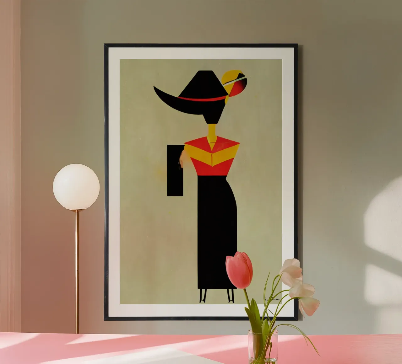 Ode To Picasso poster da Bo Anderson